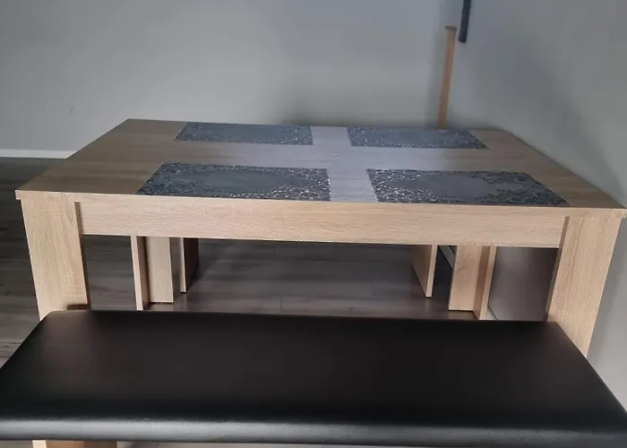 Gemuetliche Mit 1 Schlafzimmer, Wohnzimmer Mit Schlafcouch & Voll Ausgestattete Kueche Apartamento